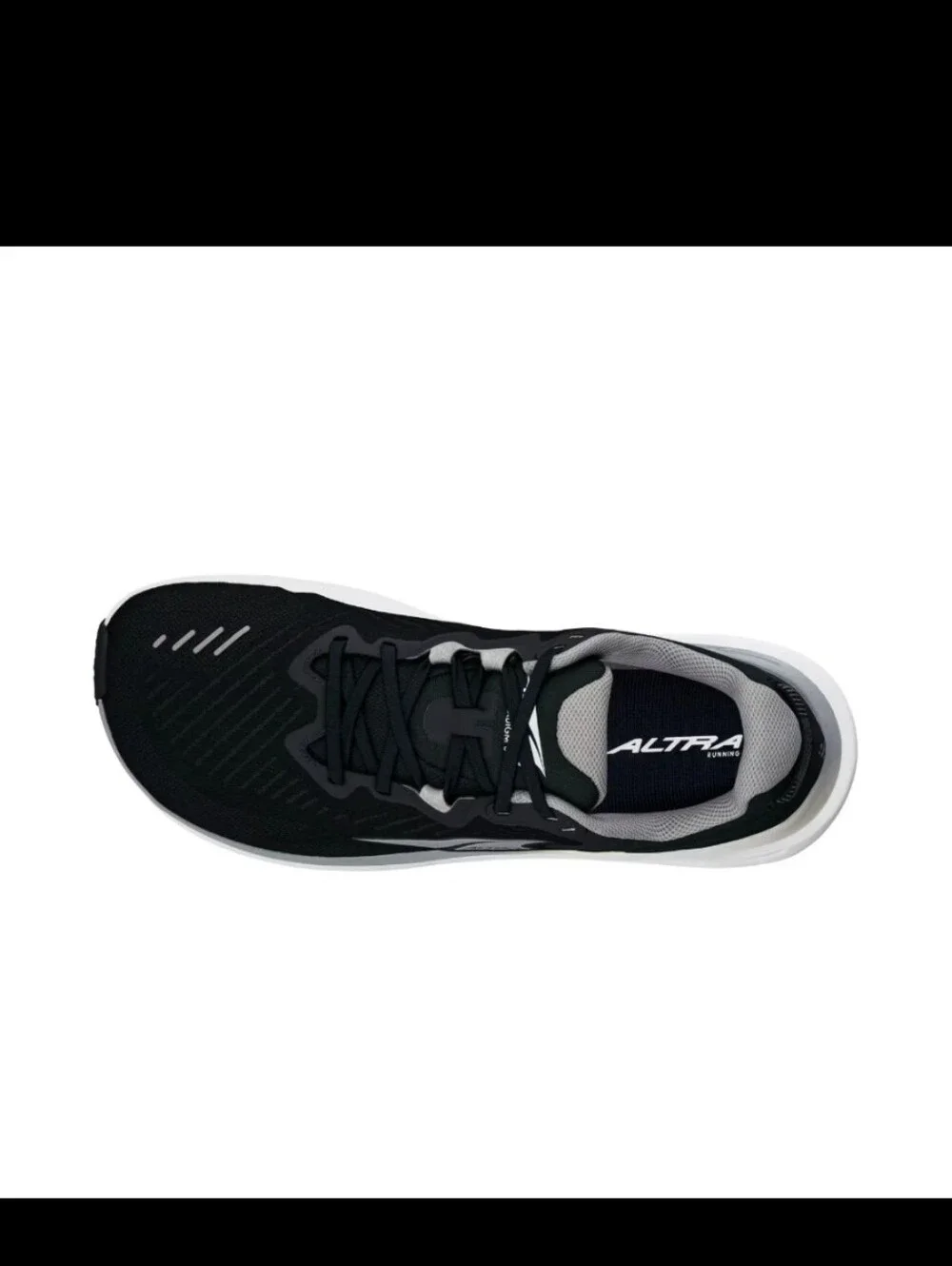 ALTRA Men's Paradigm 8 Lightweight Road Running Shoe Black/White Wide